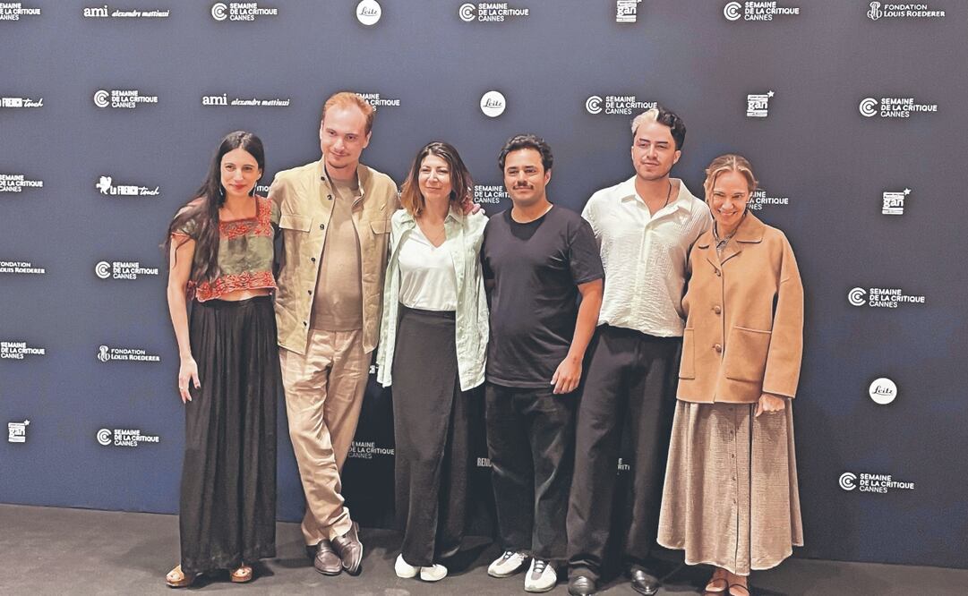 Julia Granillo Tostado, Adolfo Margulis, Ava Cahen (Directora de la Semana de la Crítica), Juan Vicente Manrique, José Eduardo Castilla Ponce y Daniela Michel. Foto: de FICM