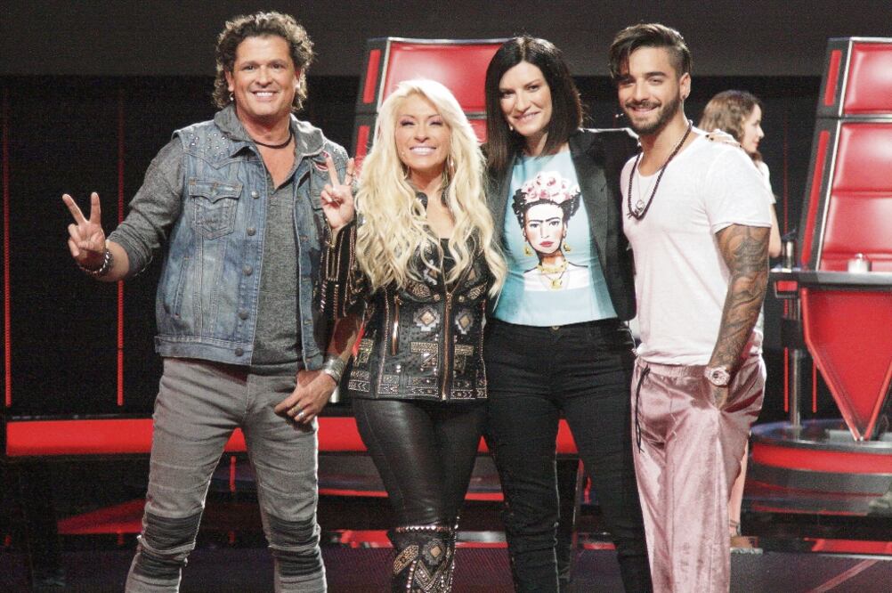 Carlos Vives, Yuri, Laura Pausini y Maluma serán los coaches. (CORTESÍA