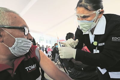 En primera semana de junio, vacunados contra Covid todos los mexicanos de 50 años en adelante: AMLO