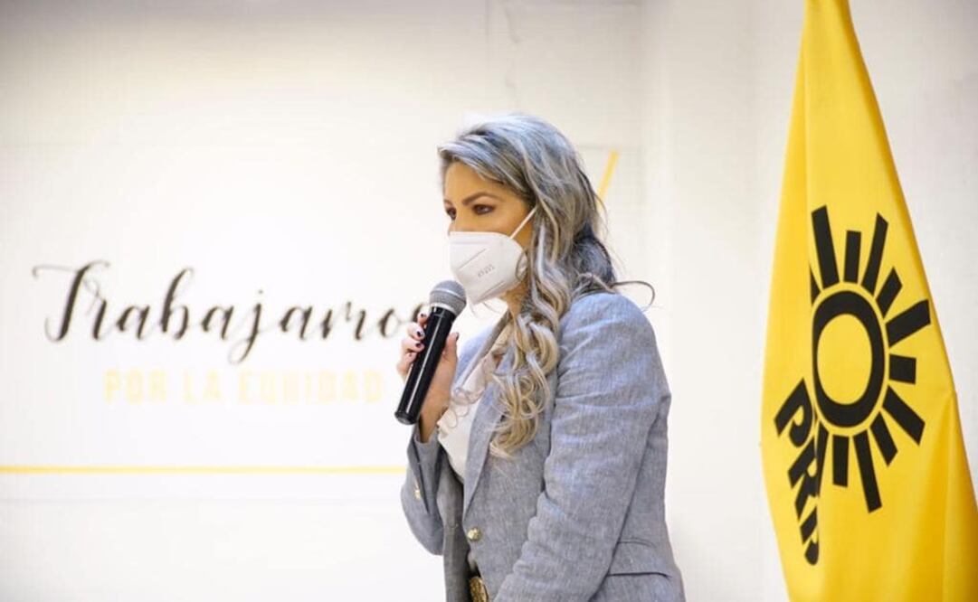 Presidenta del PRD capitalino, Nora Arias Contreras. Foto: Facebook @Nora Arias