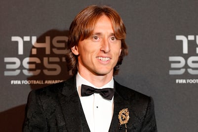 Luka Modric, ganador The Best