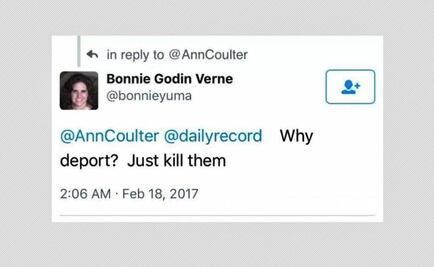 “¿Por qué deportarlos? Simplemente matarlos", escribe maestra sobre migrantes