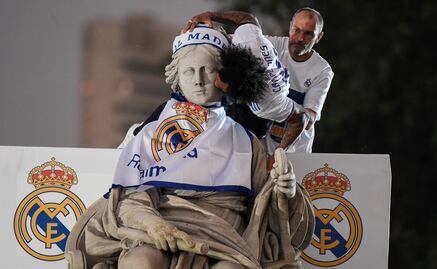 Así celebró el Real Madrid su título 35 de La Liga de España