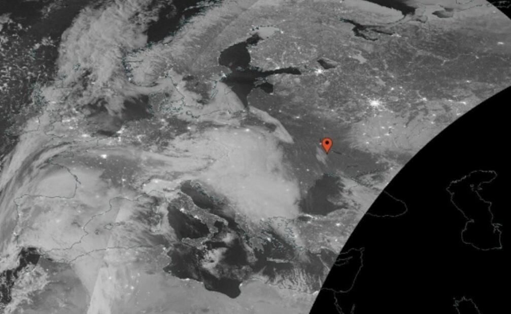 La NASA muestra a Ucrania a oscuras en 21 días de la invasión rusa