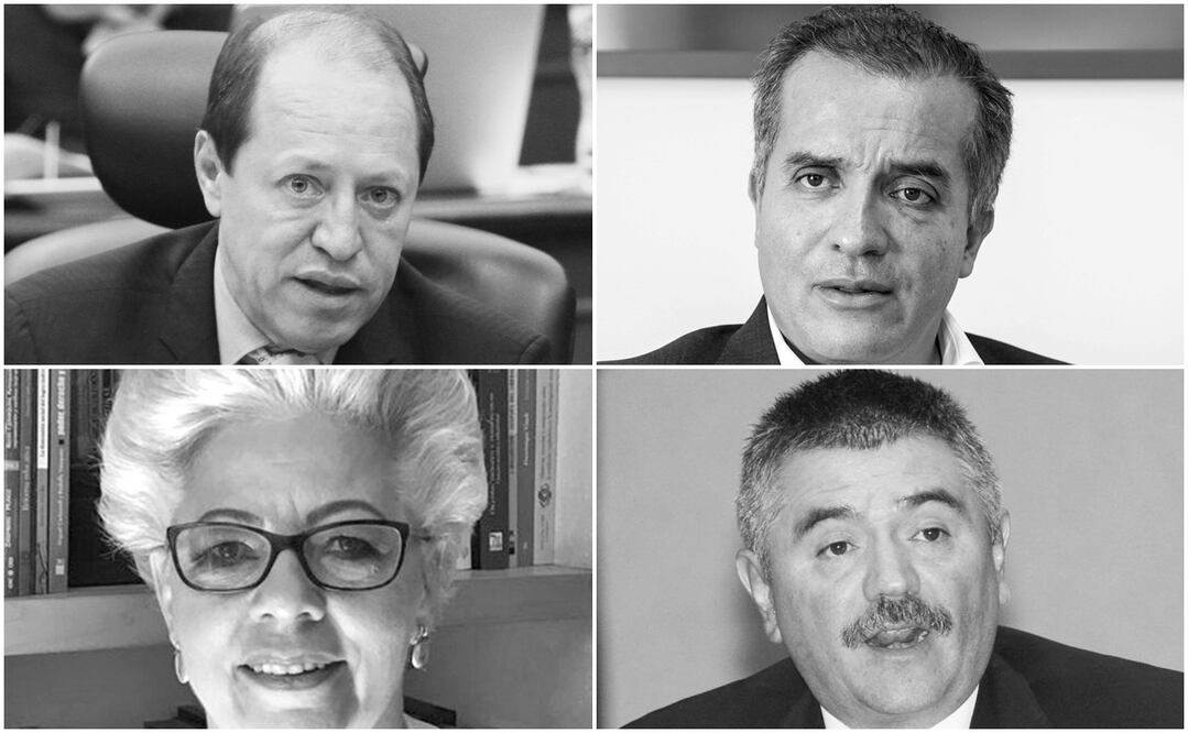 En la imagen los expertos: Marco Antonio Baños, Luis Carlos UgaMaría Marvan Laborde y Leonardo Valdés. Fotos: Archivo El Universal