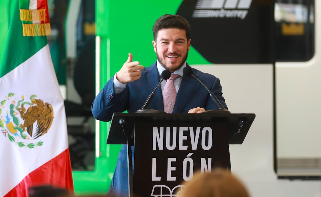 Samuel García, gobernador de Nuevo León. Foto: Especial