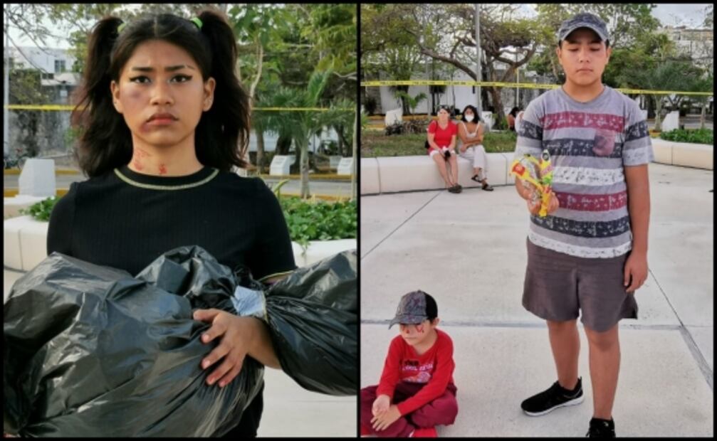 Víctimas de la impunidad cobran vida en "Museo Viviente" de Cancún