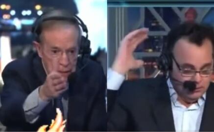 VIDEO: David Faitelson le mienta la madre a José Ramón Fernández tras recibir regaño