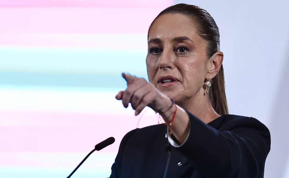 Luego que Estados Unidos envió una fuerza naval adicional al sur del mar Caribe, especialmente en territorio de Venezuela, para enfrentar las amenazas de los cárteles de la droga en América Latina, Sheinbaum Pardo reiteró su posicionamiento de no intervención. Foto: Berenice Fregoso / EL UNIVERSAL.