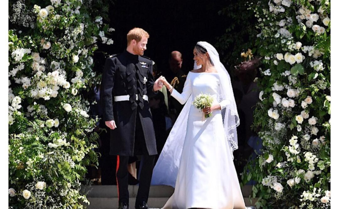  El Givenchy que Meghan Markle usó en su boda será exhibido. Foto: Instagram givenchyofficial