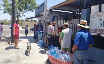 Se agudiza crisis de agua en La Paz, BCS; cierran purificadoras