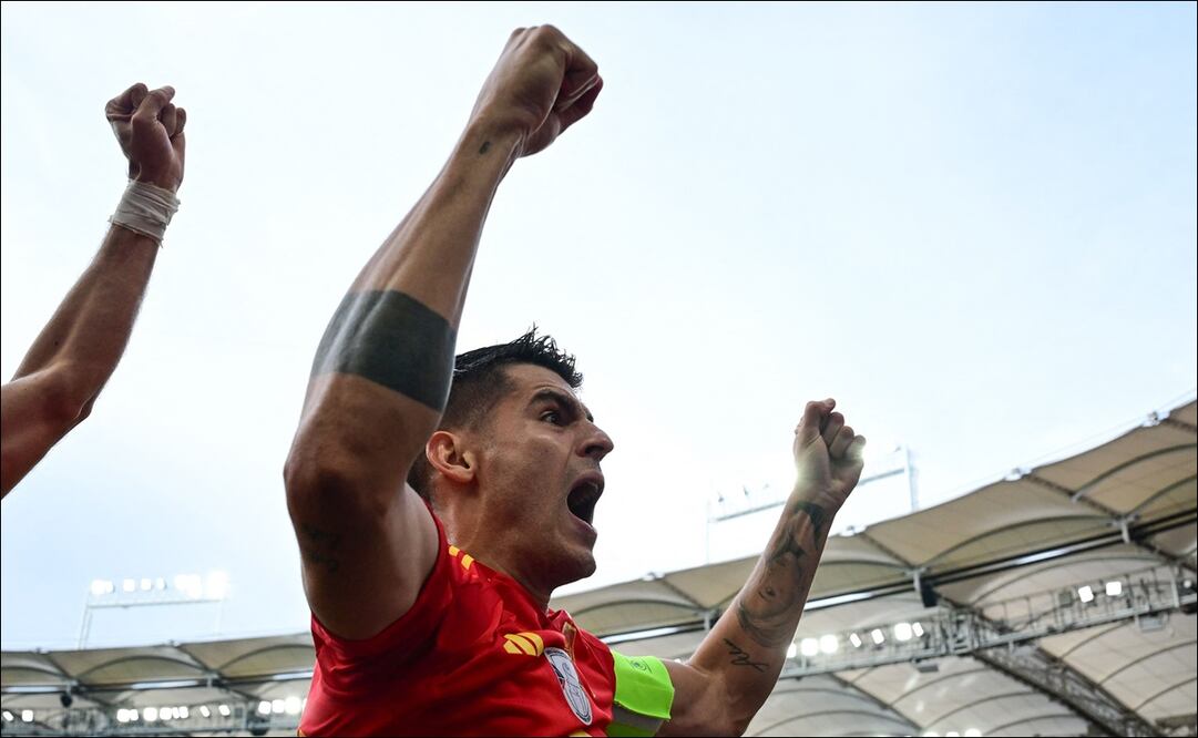 Álvaro Morata ha despertado interés del Milan - Foto: AFP