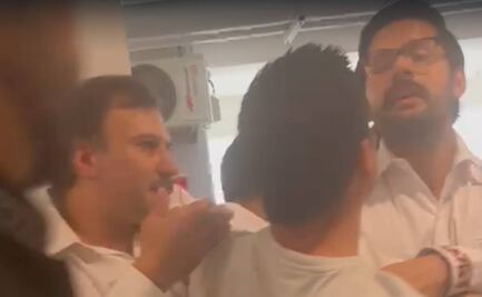 VIDEO: Aborda a AMLO y Sheinbaum supuesto trabajador del Poder Judicial; “no defiendan a corruptos”, responde el Presidente