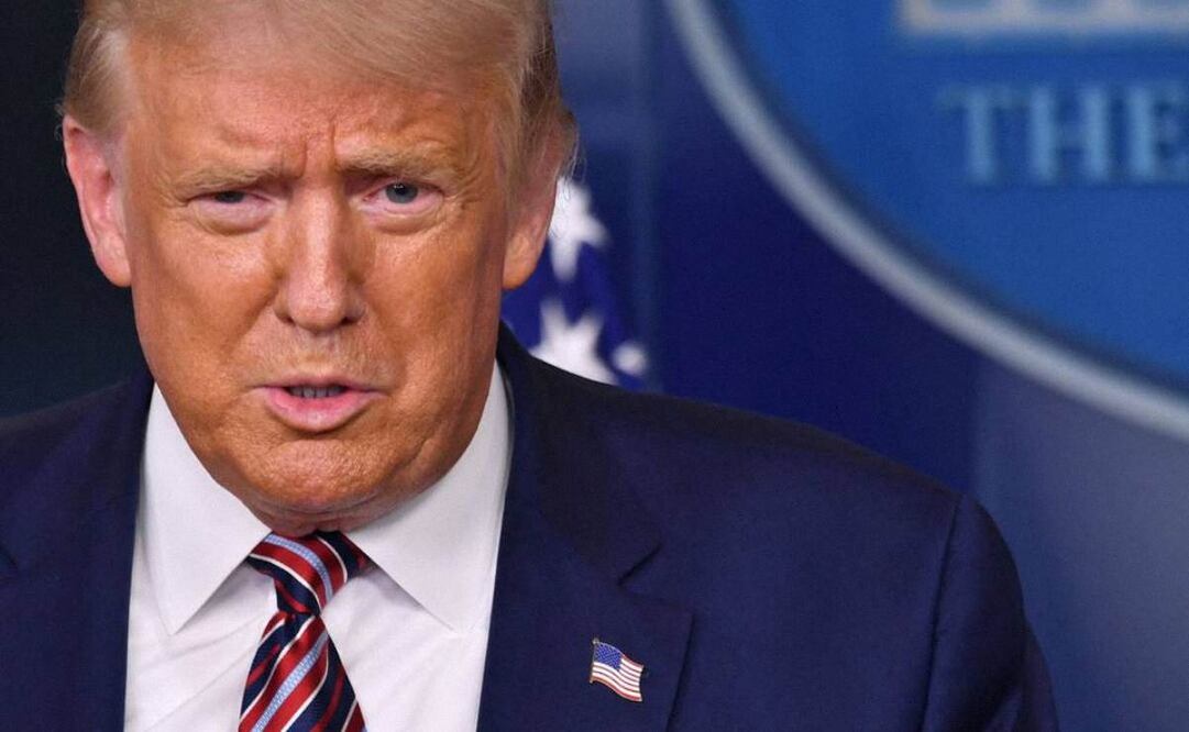 El exmandatario Donald Trump ha sido acusado de cargos federales en una investigación sobre su manejo de documentos clasificados. Foto: Archivo/AFP