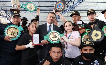 Inaugura Omar García Harfuch gimnasio y escuela de box en Gustavo A. Madero