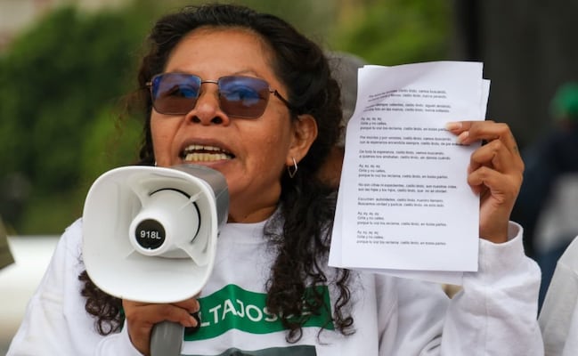 “Por todos los rincones, cielito lindo, vamos buscando"; buscadoras adaptan  "Cielito Lindo" para visibilizar desapariciones
