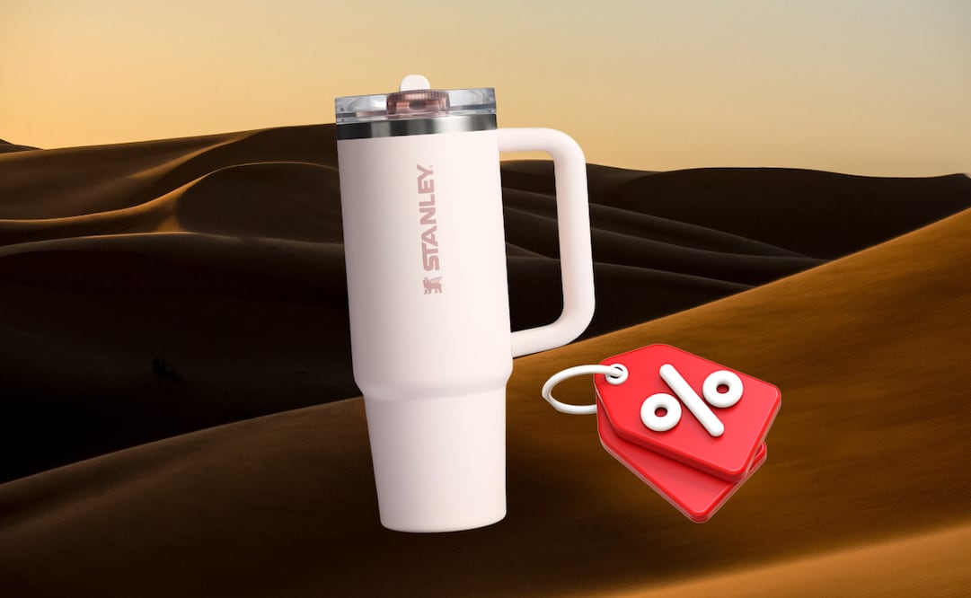 Gracias a su aislamiento al vacío de doble pared, el vaso Stanley Quencher ProTour mantiene bebidas frías durante horas | FOTO: Amazon