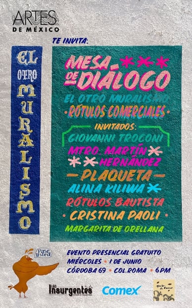 Los rótulos, ¿el otro muralismo?