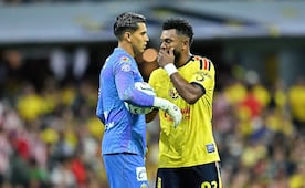 VIDEO: Miguel Borja se burló del 'Tala' Rangel tras anotar el segundo gol del América