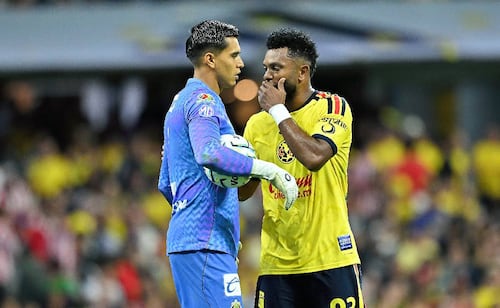 VIDEO: Miguel Borja se burló del 'Tala' Rangel tras anotar el segundo gol del América