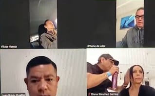 Ahora, desde una estética, diputada Diana Sánchez Barrios vota en sesión del Congreso de la CDMX; prende cámara para participar