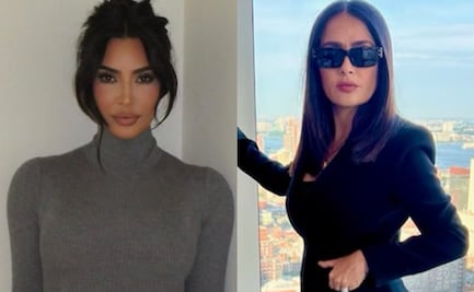 Kim Kardashian rinde un atrevido homenaje a Salma Hayek en su vestuario de Halloween