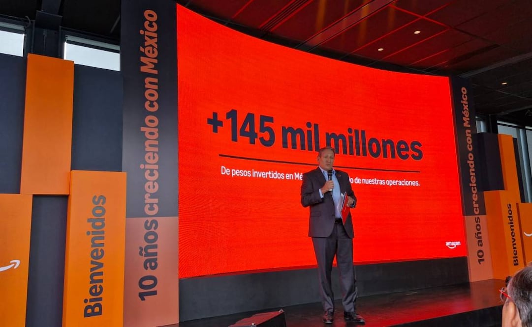 Amazon México informó que por cada peso que invierte en el país se generan 1.10 pesos adicionales en la economía, de acuerdo con su reporte económico. Foto: Antonio Hernández / EL UNIVERSAL