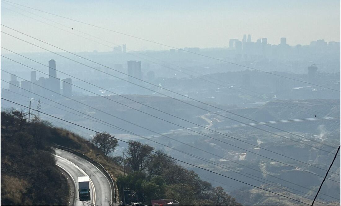 Mala calidad del aire en CDMX y Edomex. Foto: Iván Montaño