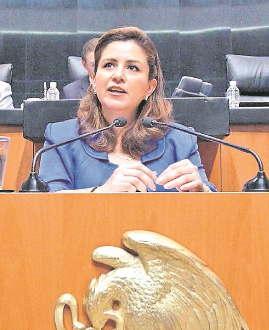 “Mejores perfiles”. La senadora Martha Tagle afirma que sólo los mejores deben ocupar cargos al frente de dependencias. FOTO:A ARCHIVO. EL UNVIERSAL