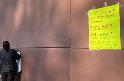 Por tercer día continúa paro de trabajadores del Poder Judicial de la CDMX