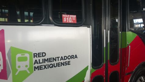 Líneas transportistas incrementan a 10 pesos tarifa mínima en Edomex