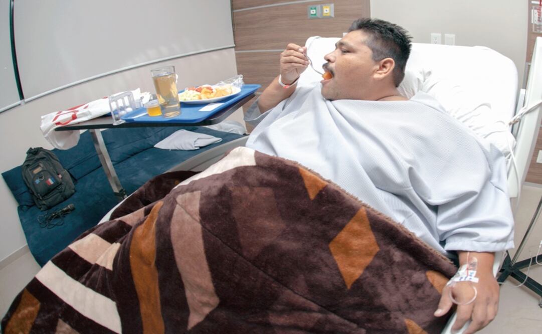 Dan de alta al hombre más obeso del mundo