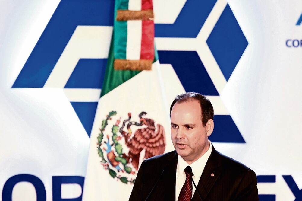 Gustavo de Hoyos, presidente de la Coparmex, consideró dolorosa, pero necesaria el alza en la tasa de interés (ARCHIVO EL UNIVERSAL)