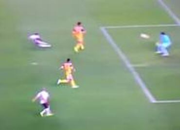 Alario anota el 1-0 de River