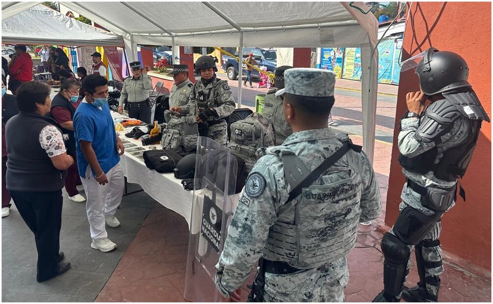 “Jornadas por la Paz” en el Estado de México han reducido la incidencia delictiva (21/12/2024). Foto: Especial
