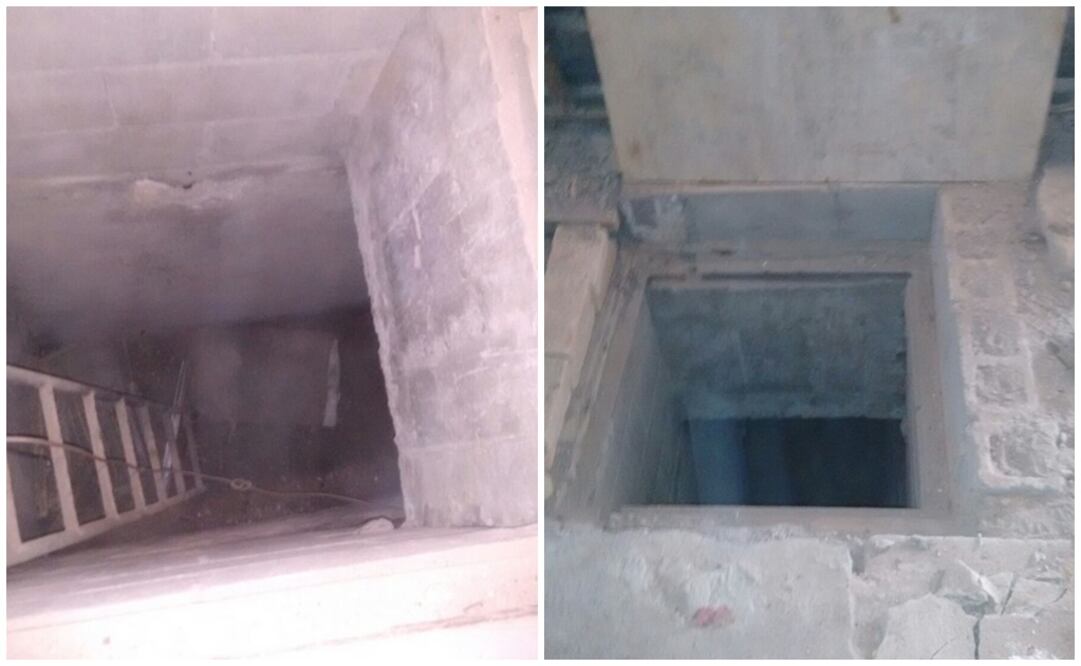 Aspecto de la entrada del túnel. Fotografía Especial