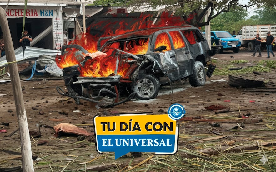 CRÓNICA EL DÍA DESPUÉS EN COAHUAYANA; Prevalece el miedo tras coche bomba 