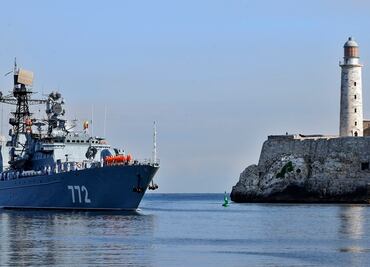 Llegan a Cuba otros 3 barcos rusos, es el segundo contingente que atraca en la isla este año