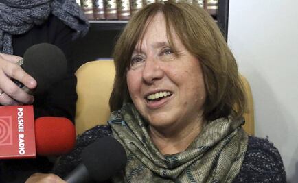 No siento respeto por el mundo de Putin: Alexiévich