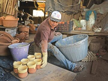 El plomo, enemigo silencioso del barro