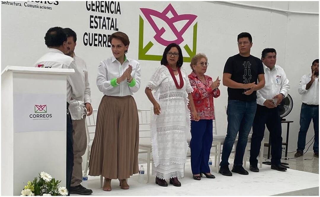 Este 24 de octubre, reabren oficinas de Sepomex en Acapulco que resultaron afectadas por el paso del huracán “Otis”. Foto: Especial