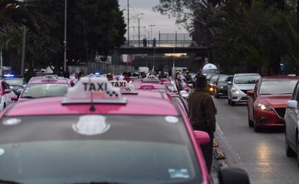 Taxistas acuerdan no bloquear calles, sólo realizar movilización al Zócalo