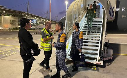 Llega a Tel Aviv primer avión de la Fuerza Aérea Mexicana para repatriar a mexicanos