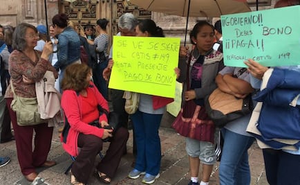 Maestros alistan manifestación en centro de Morelia