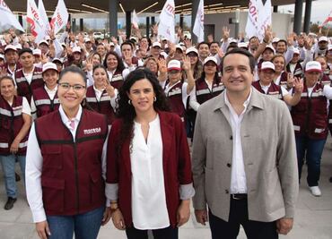 Morena arranca campaña para lograr 10 millones de militantes; quieren respaldar a Sheinbaum