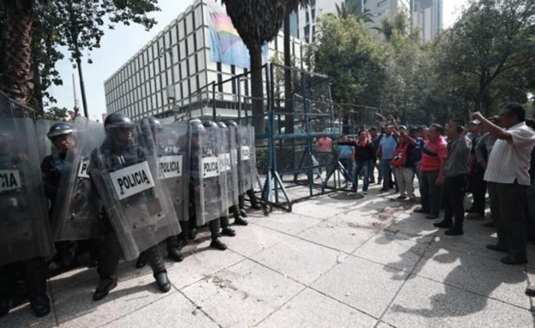 Protesters in Mexico City - File photo/EL UNIVERSAL