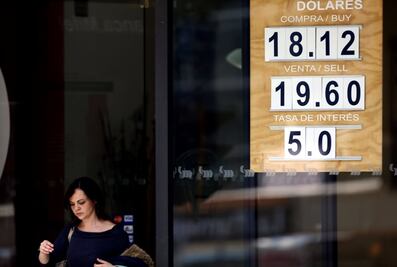 Cierra dólar en $19.56; es nuevo máximo histórico