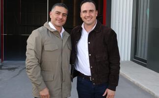 Harfuch se reúne con Manolo Jiménez, gobernador de Coahuila; acuden empresarios del estado