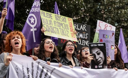 FOTOS: 25N, centenares de mujeres alrededor del mundo marchan contra la violencia machista 