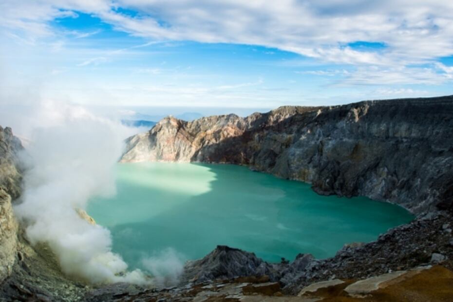 Dónde está Kawah Ijen, el llamado ‘volcán de lava azul’